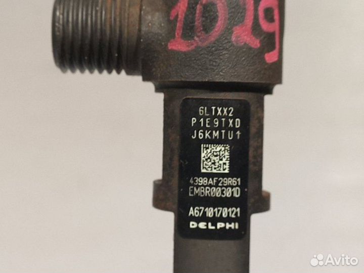 Форсунка топливная Ssang Yong Actyon New D20DTF