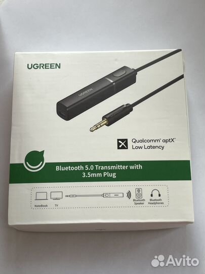Bluetooth transmitter передатчик аудио ugreen 5.0