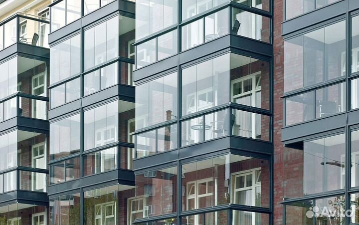 Безрамное (панорамное) остекление веранд