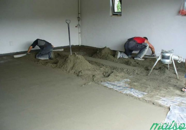 Стяжка пола без посредников