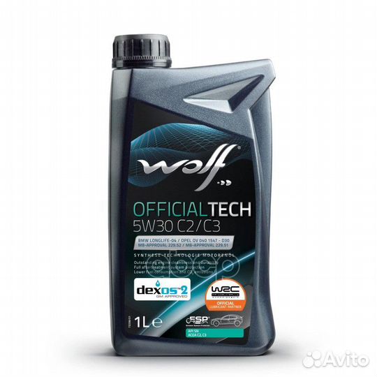 Wolf officialtech 5W30 C2/C3 1L BMW longlife-04 GM