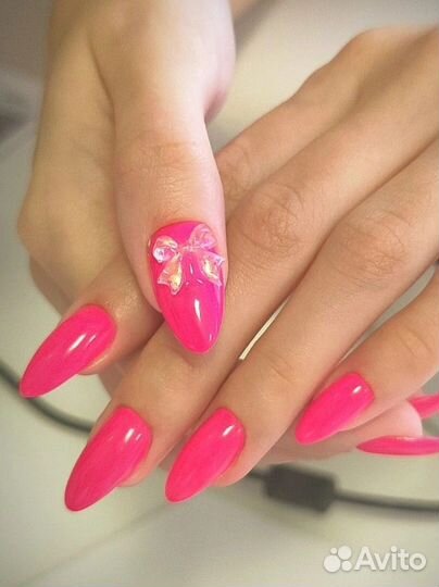 Маникюр укрепление гель