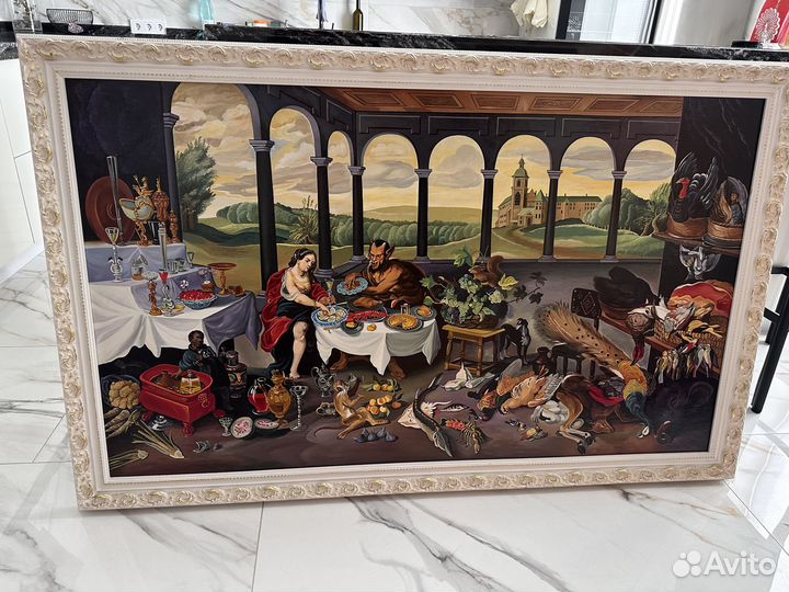 Картина маслом на холсте