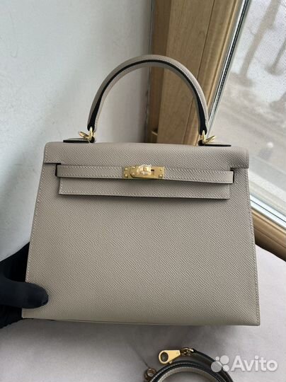 Сумка Hermes kelly trench 25