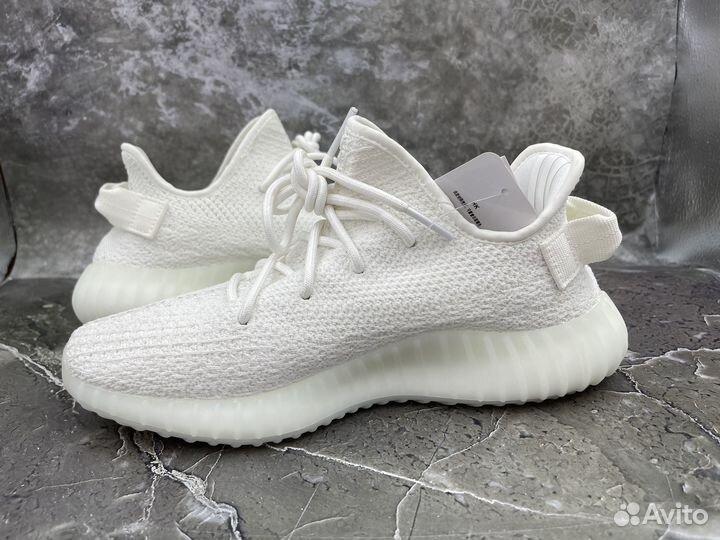 Adidas Yeezy Boost 350 V2 Cream/Triple White (Изи)