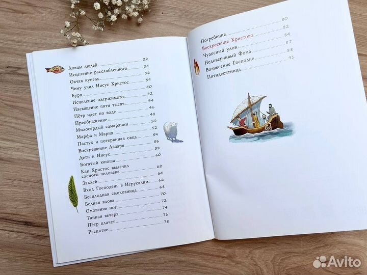 Книга Библия для Детей Евангельские Рассказы