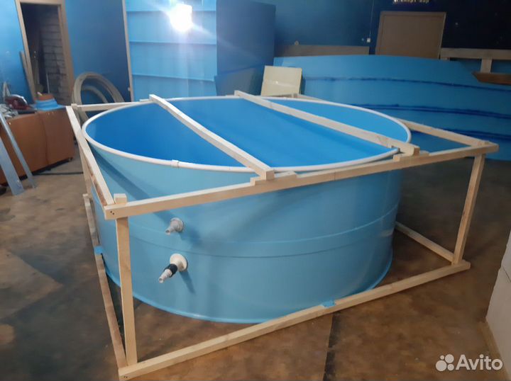 Пластиковые (полипропиленовые) бассейны для дачи