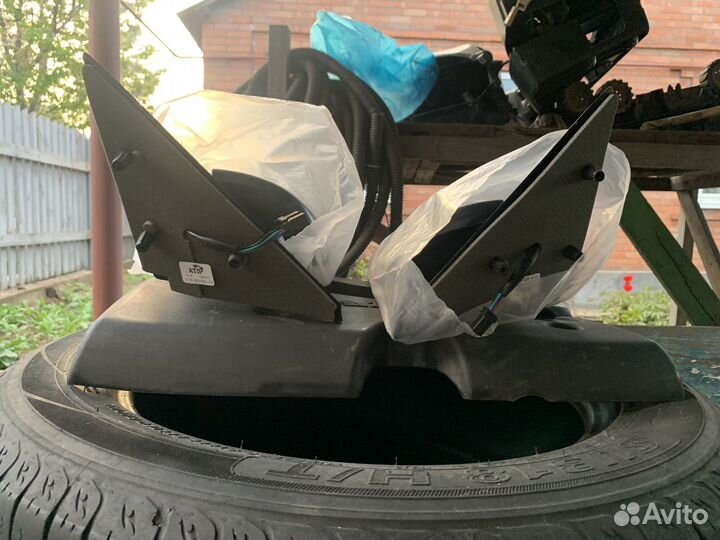 Зеркала заднего вида на priora стиль «Лексус»