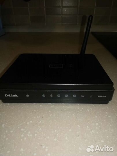 Роутер Де Линк-320 в отличном состоянии
