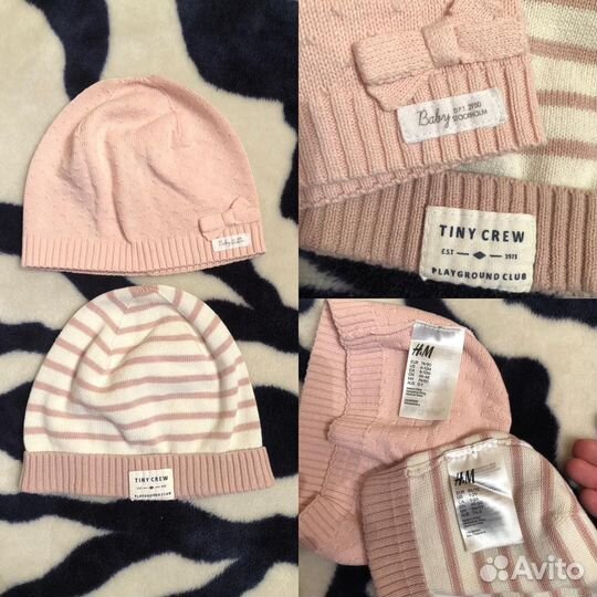 Шапки девочке 1-5 лет