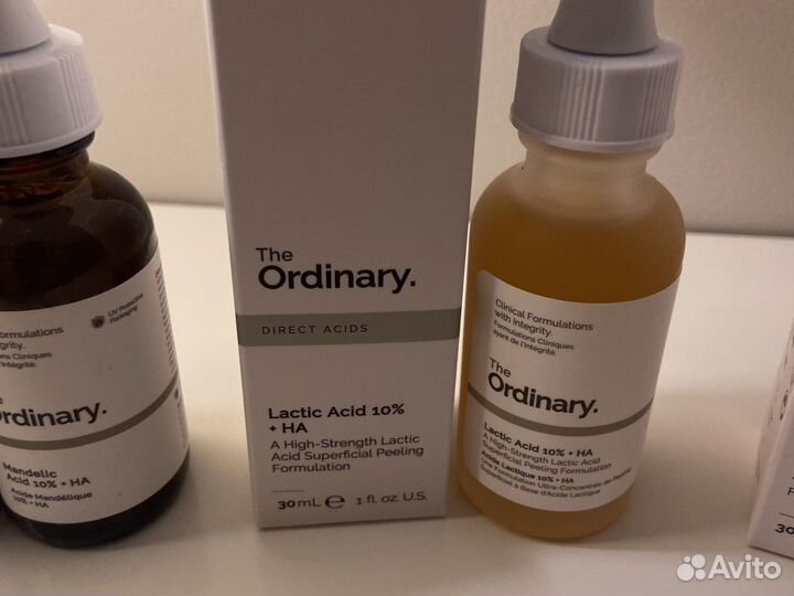 Набор из 3-ёх пилингов - сывороток The Ordinary