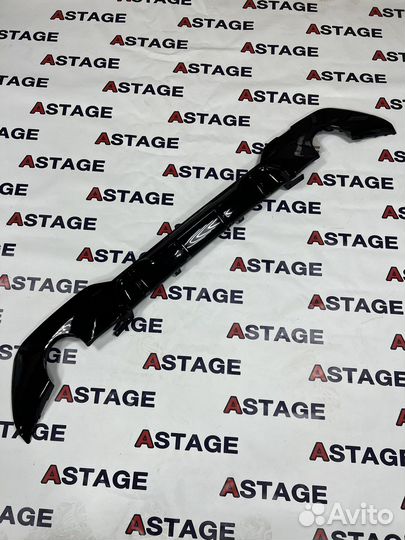 Диффузор вставка бампера BMW G20 Competition 1*1