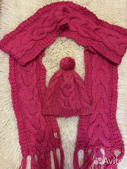 Комплект шапка и шарф