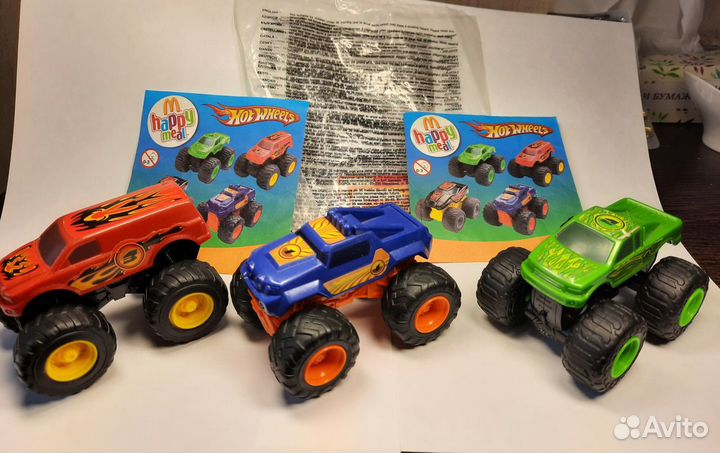 Hot Wheels Happy Meal McDonalds 2008