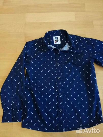 Нарядная рубашка 7-8 лет Англия