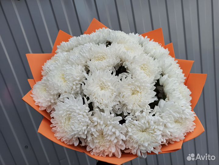 Букет из хризантем