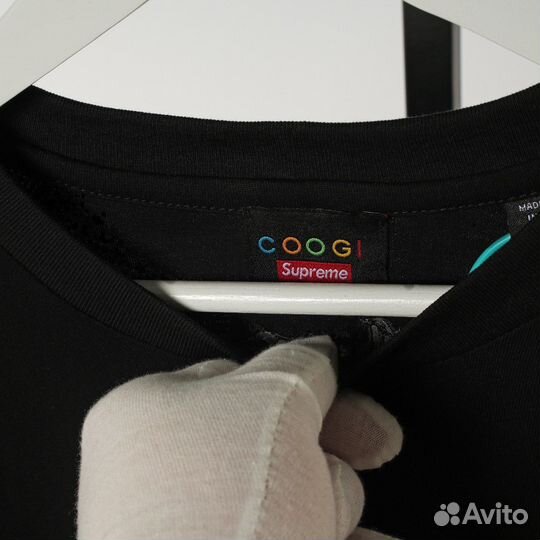 Футболка supreme coogi черная