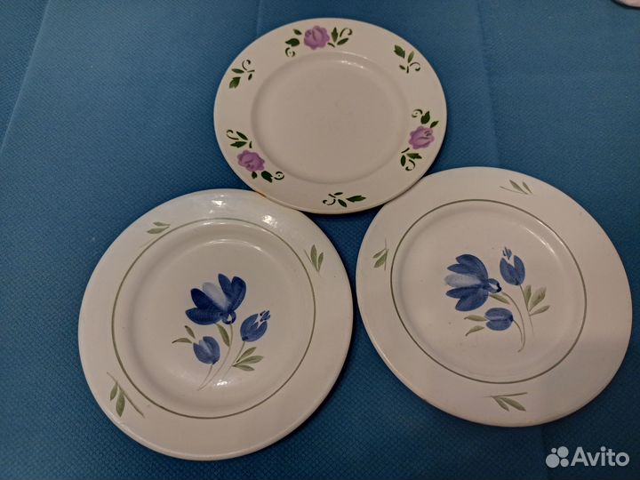 Тарелочки винтаж (зик,Саракташский фаянс.завод)