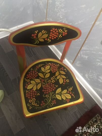 Столик и 2стулик икеа маммут