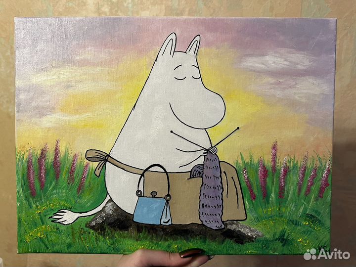 Картина маслом на холсте