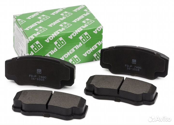 Колодки тормозные диск.задние boxer, ducato, jumpe