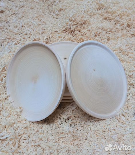 Тарелки из дерева