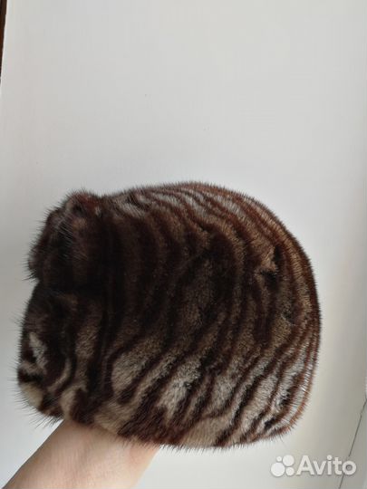 Шапка -норковая