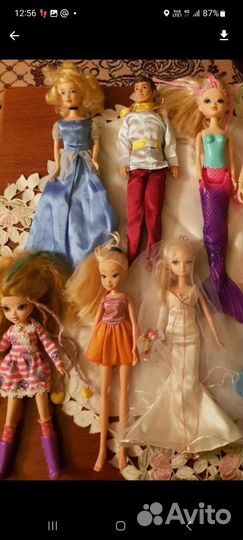 Куклы фирменные, разные