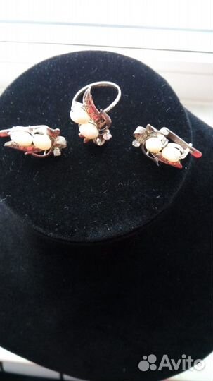 Серьги серебро