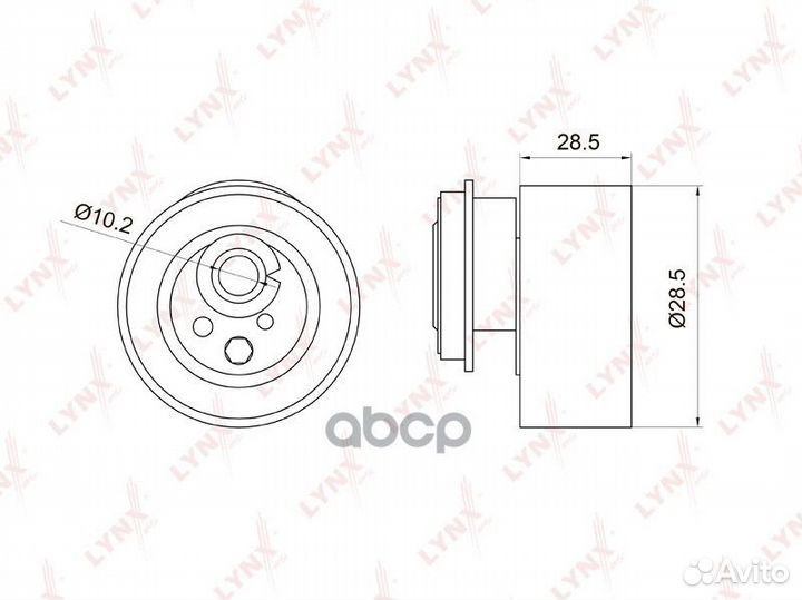 Ролик натяжной ремня грм PB1045 lynxauto