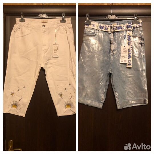 Бриджи- шорты турция стретч накат 48/56