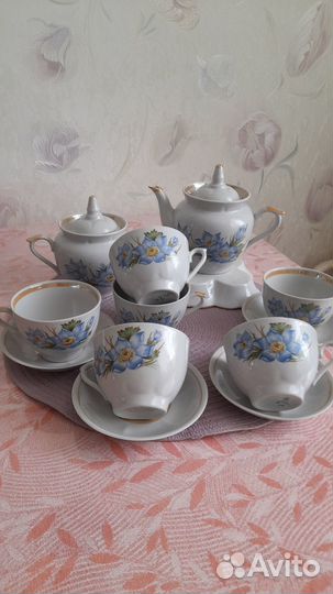 Чайные сервизы СССР, винтаж
