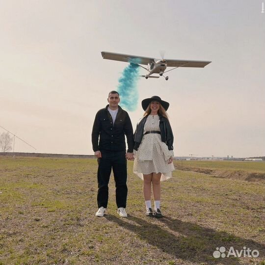 Гендер пати с самолетом