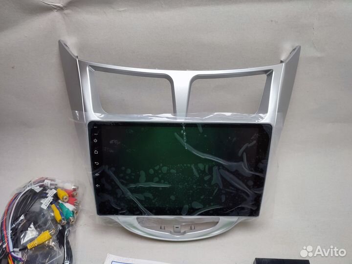 Новая Android магнитола Hyundai solaris 2011-2016