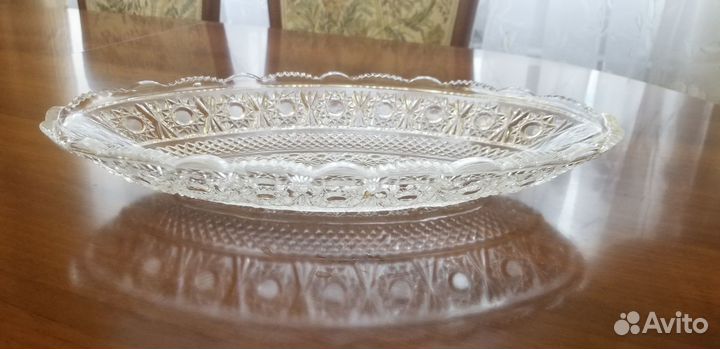 Вазы хрустальные салатницы большие