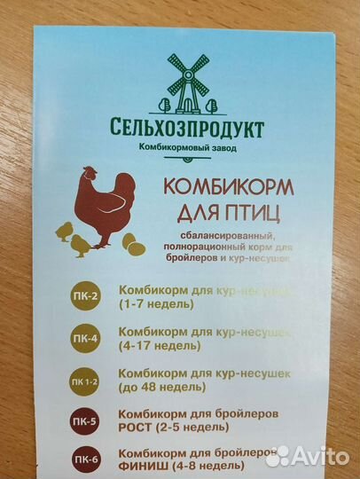 Комбикорм Пшеница Зерно Кормосмесь