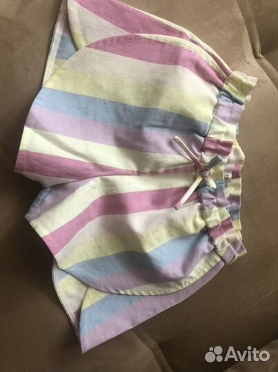 Шорты zara для девочки 110