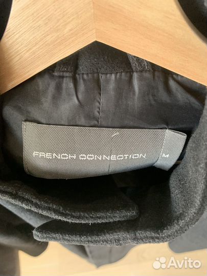 Пальто мужское черное