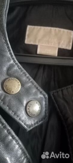 Куртка натуральная кожа michael cors, 42 разм