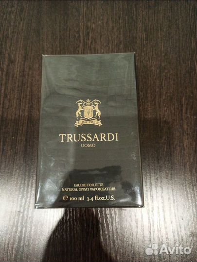 Trussardi uomo, black extreme