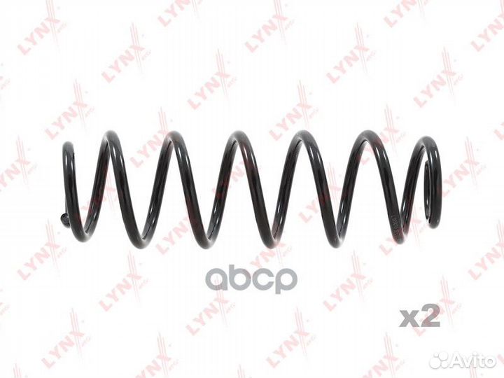 Пружина подвески задняя зад прав/лев SC2761