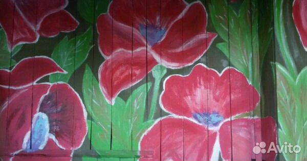 Художественная роспись стен и мебели