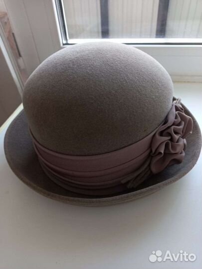 Шляпа фетровая женская