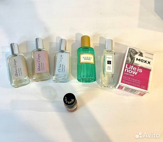 Флаконы из личной коллекции