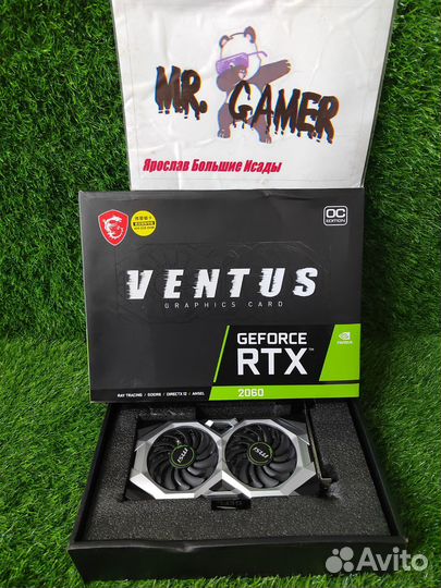 Видеокарта Geforce RTX 2060 Ventus 12 Gb OC