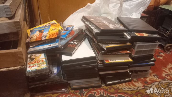 Аудио кассеты, диски mp3 коллекционные бу