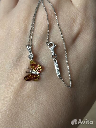 Колье Roberto Bravo серебро, бриллиант