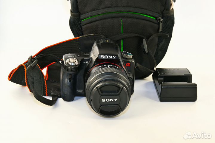 Sony A55 16.2MP цифрозеркалка Kit DT SAM II 18-55
