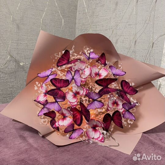 Букет из бабочек