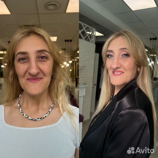 Макияж, брови, ламинирование и ботокс ресниц